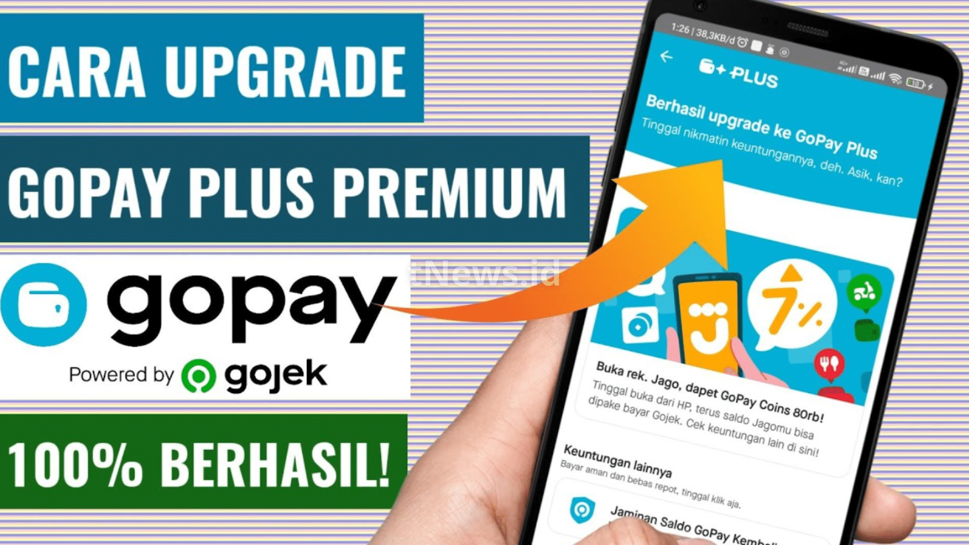 cara daftar gopay plus