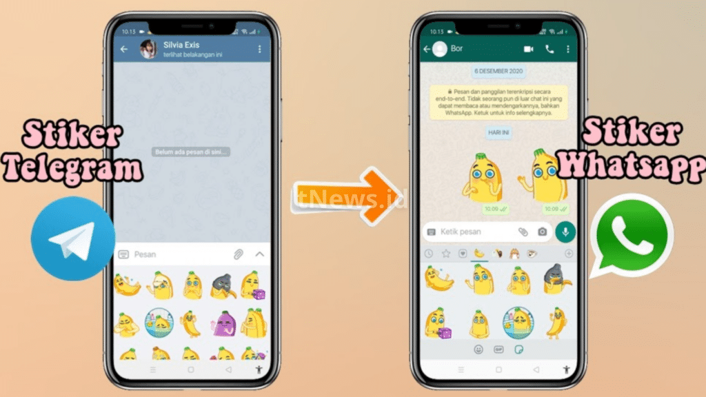 Cara Memindahkan Stiker Telegram