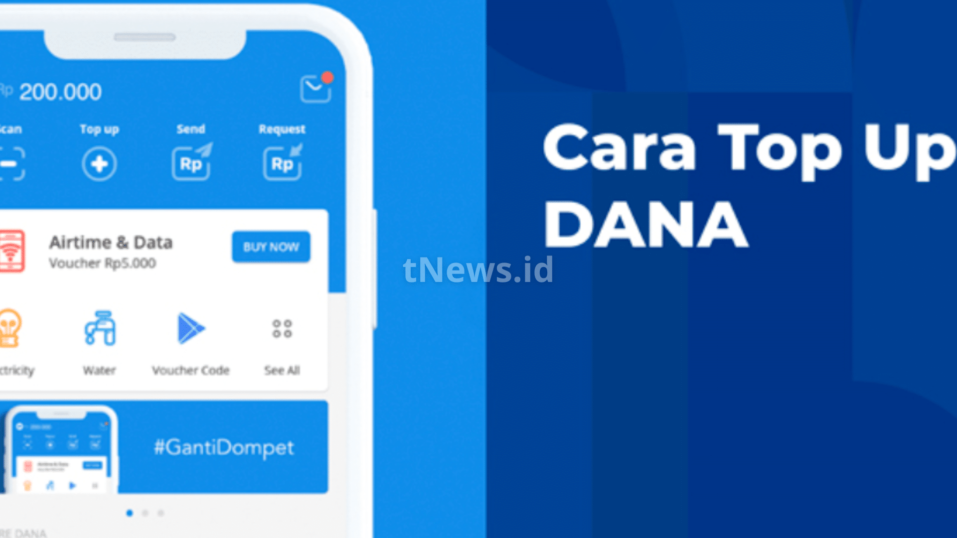 Cara Top Up DANA